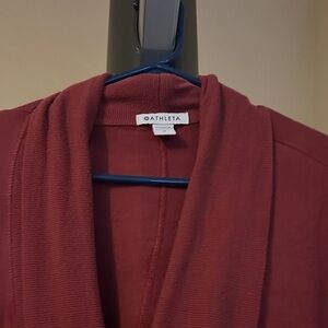 Athleta Deep Red Pranayama Wrap